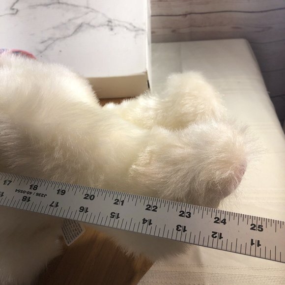 Vintage JC Penny Plush Large 24” White Rabbit Pajama Stuffed Bunny Animal Easter - Picture 9 of 12